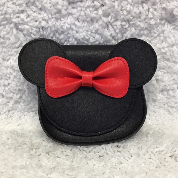 MINI Leather Purse with Red bow - Picture 1 of 6